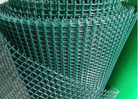 Reticolato di plastica verde sottoposto agli UV del giardino, barriera di sicurezza di plastica 280-430 g/m2