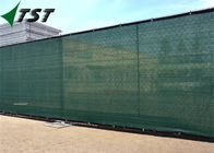 Porcellana Tonalità resistente della protezione frangivento che cattura con la rete il recinto verde di segretezza con gli occhielli società