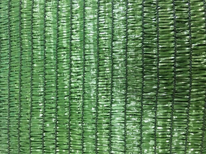 Il panno verde dell'ombra tricottato filo di ordito, 30-300 il GSM Agricutural coltiva il tessuto dello schermo di Sun